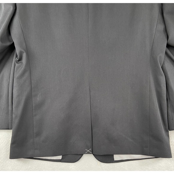 JoS A. Bank Tropical Blend Blazer Men's 42S 2-Button Black Wool Cotton Blend NEW - Picture 4 of 10